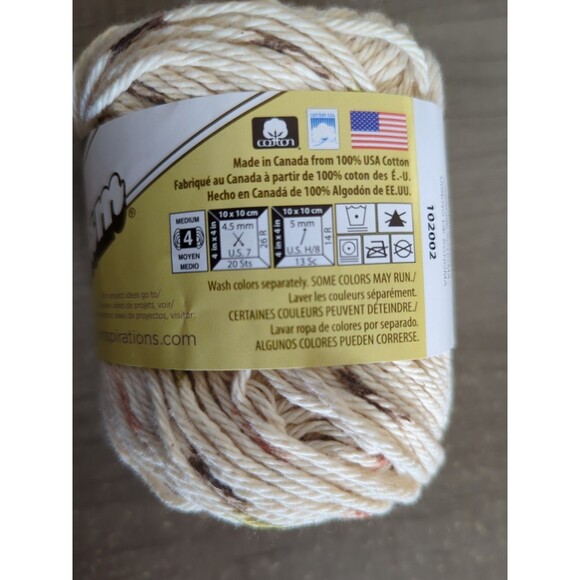Lily Sugar n Cream Yarn Sonoma Print 2oz 95 yd Cotton Variegated New 102002 - Picture 2 of 5